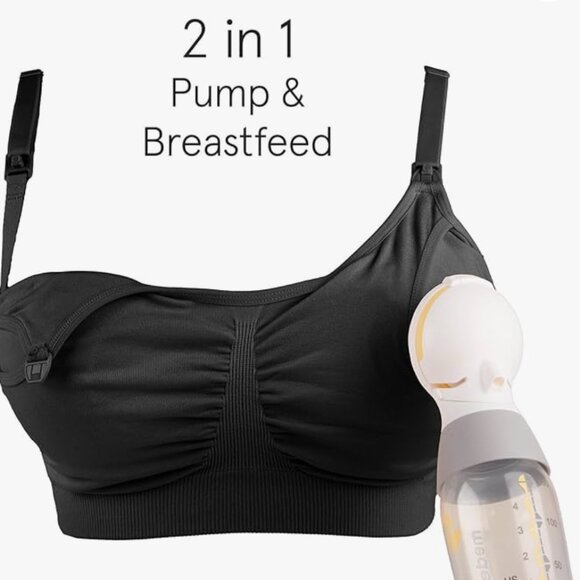 BRAVADO! DESIGNS 2 in 1 Pumping and Nursing Bra Size XL Black - Picture 8 of 8